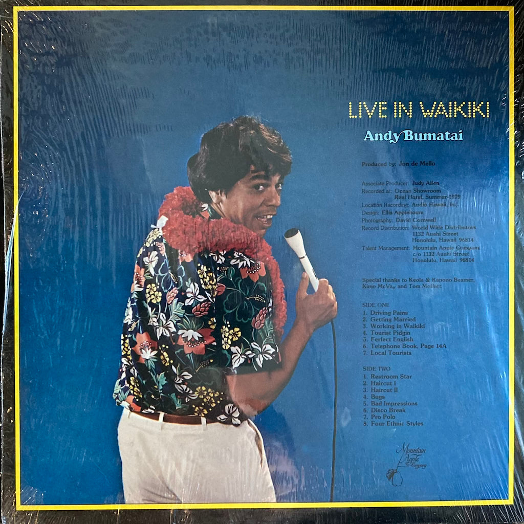 Andy Bumatai - Live In Waikiki