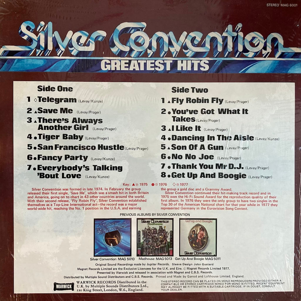 Silver Convention - Greatest Hits