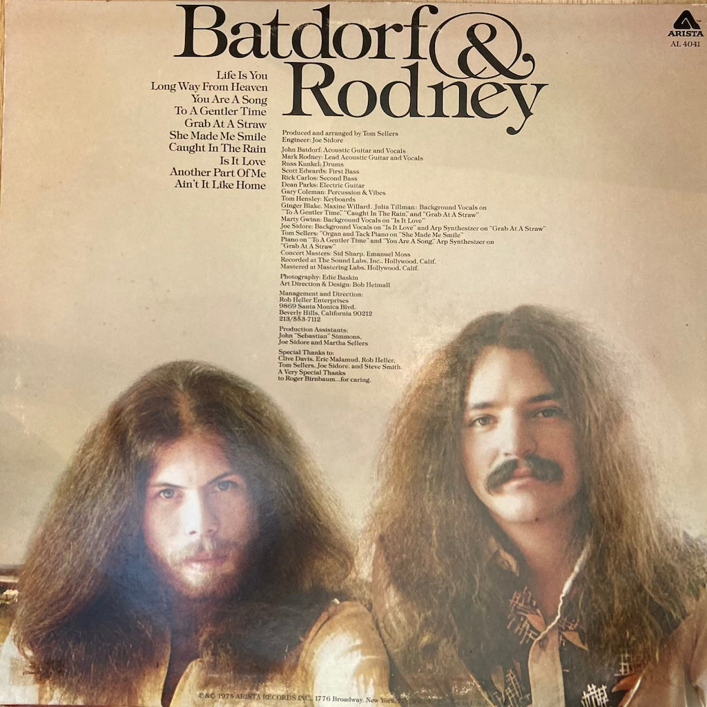 Batdorf & Rodney - Life Is You