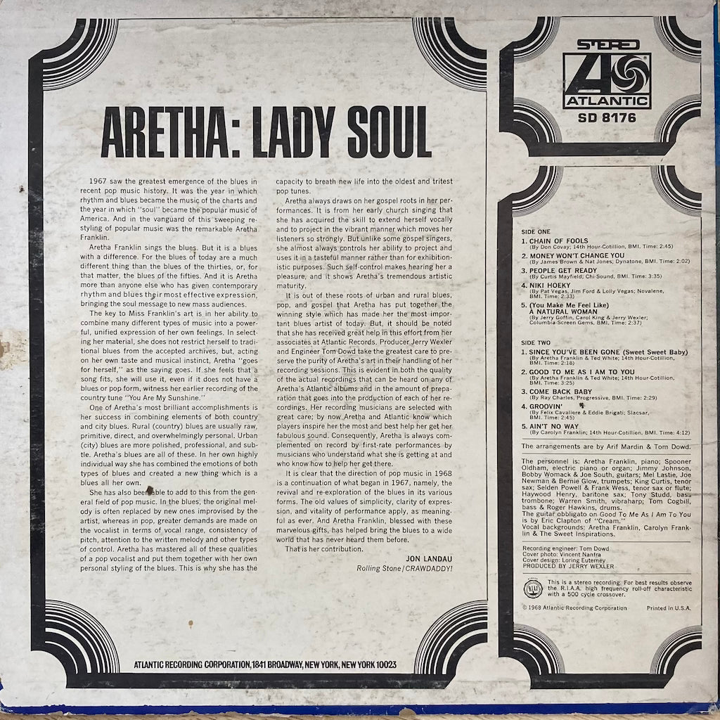 Aretha Franklin - Aretha: Lady Soul