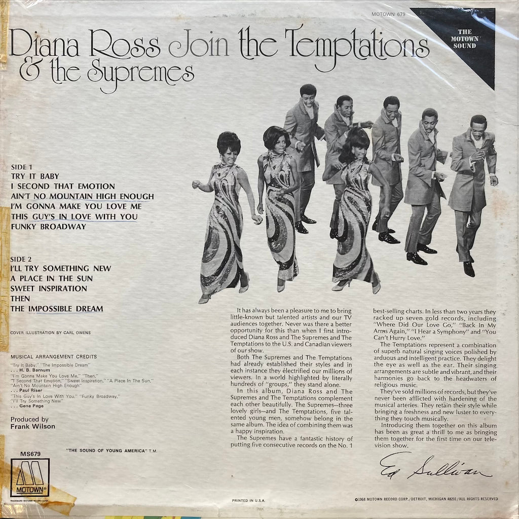 Diana Ross & The Supremes - Join the Temptations