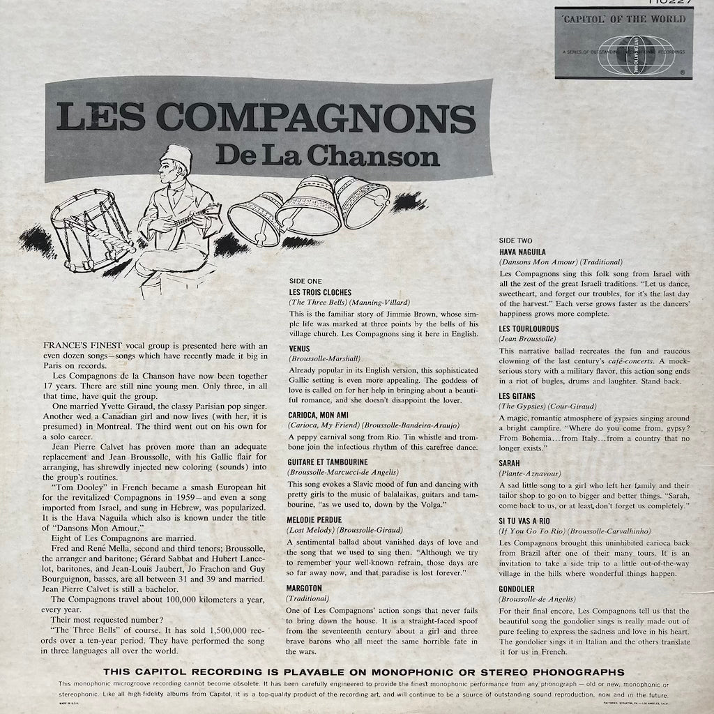 Les Compagnons - De La Chanson