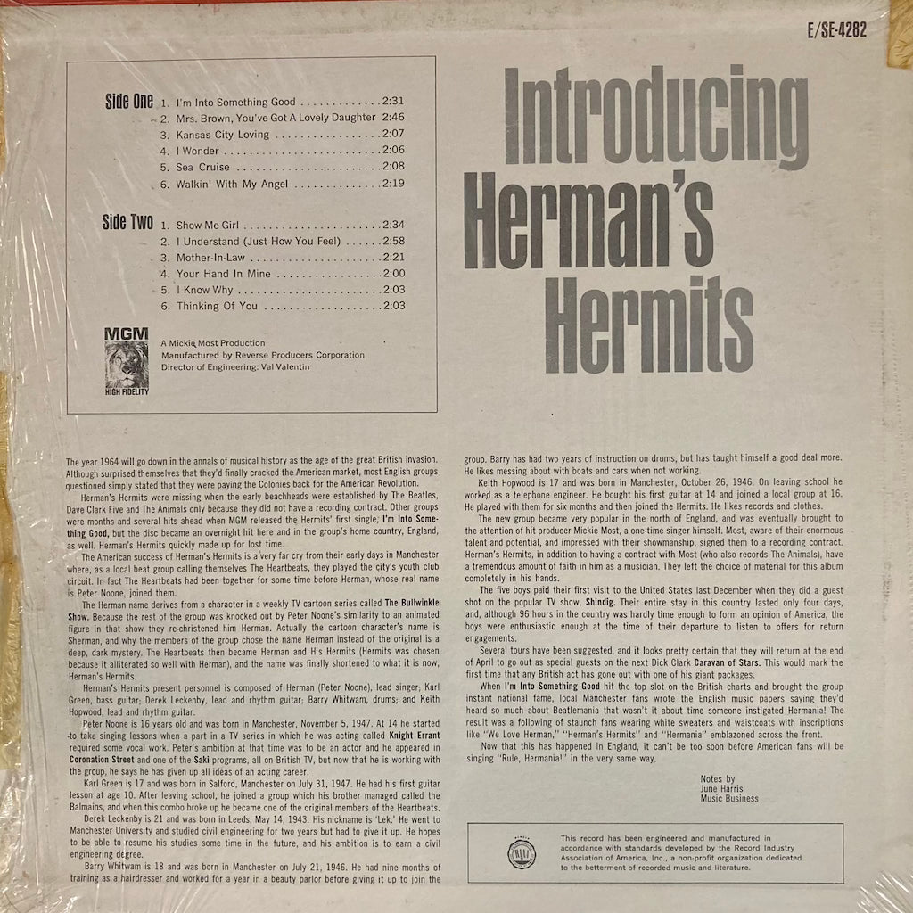 Herman's Hermits - Herman's Hermits