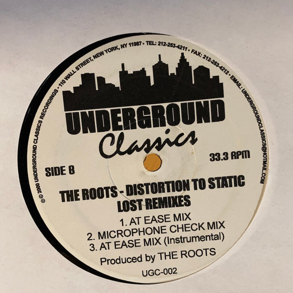 The Roots - Distortion To Static Lost Remixes