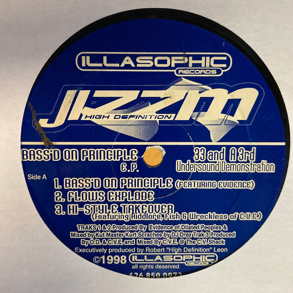 Jizzm – Bass'd On Principle E.P.