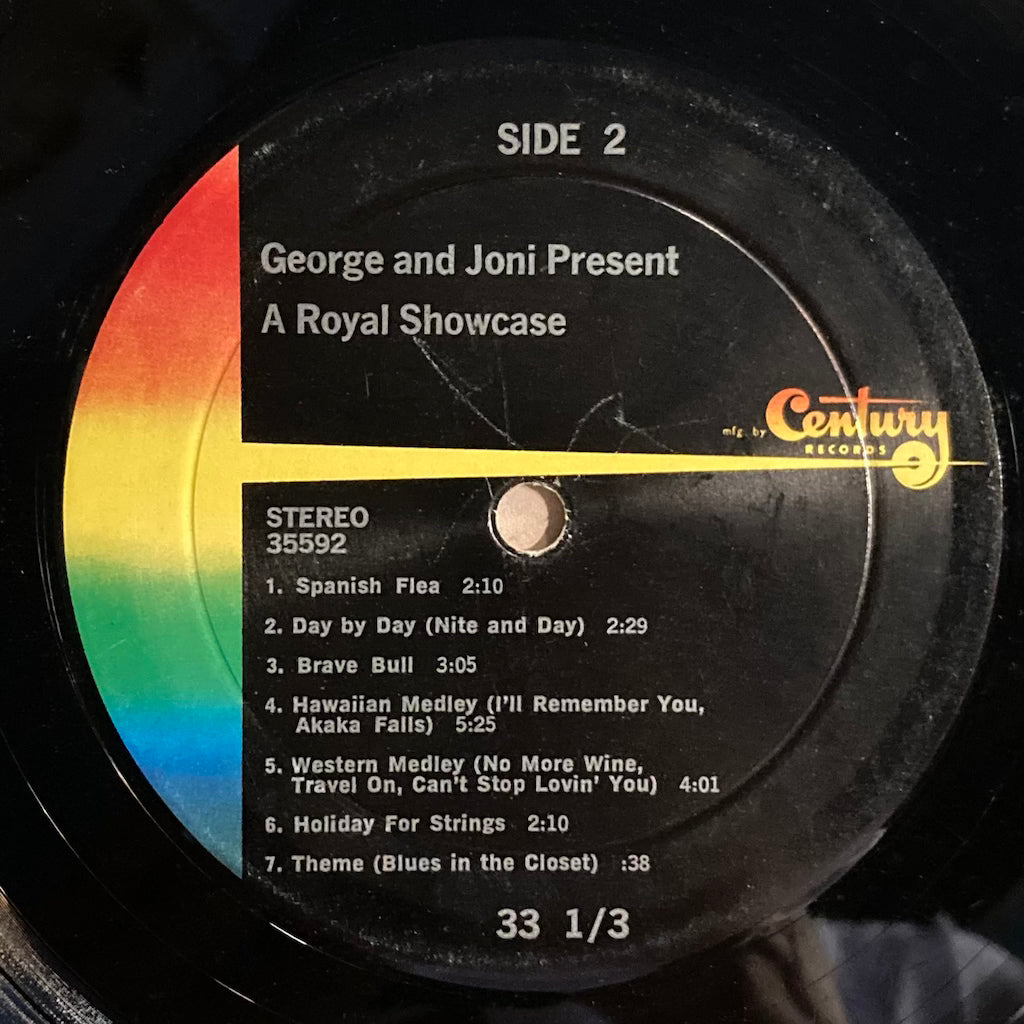 George and Joni Wilcox Show - The Swinging Prince and his Princess
