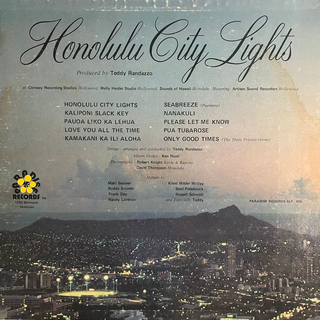 Keola and Kapono Beamer - Honolulu City Lights