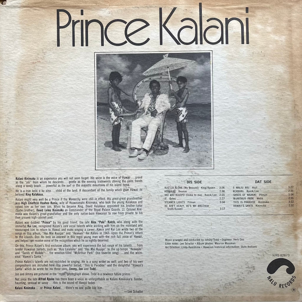 Prince Kalani - Prince Kalani