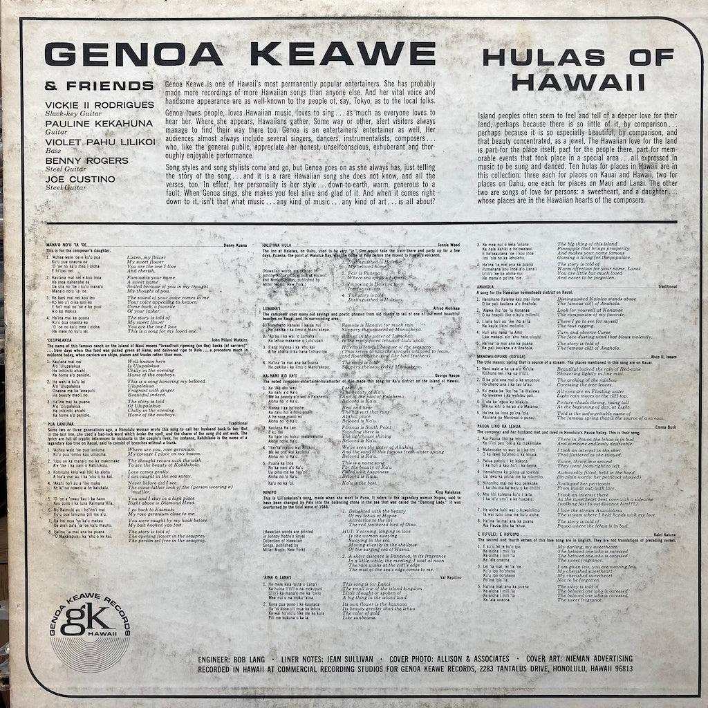 Genoa Keawe - Hulas of Hawaii