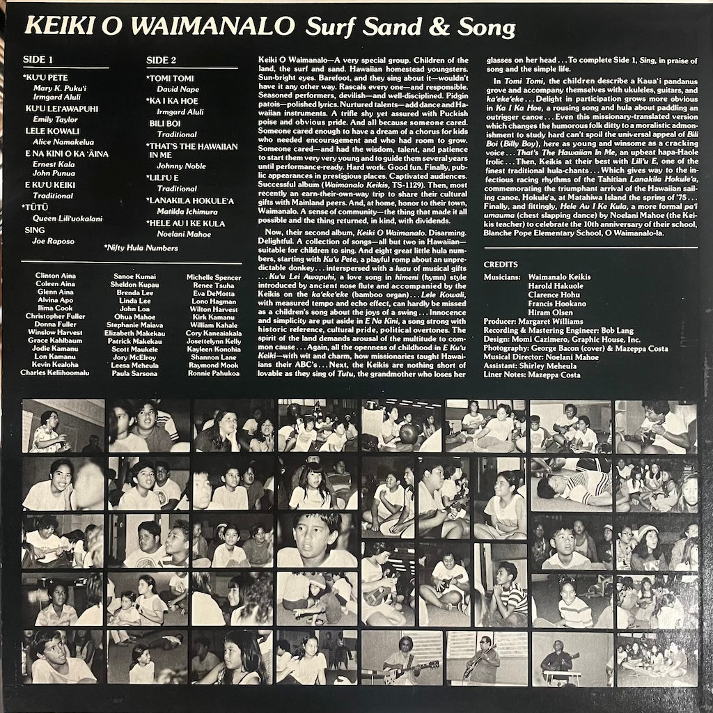 Keiki o Waimanalo - Surf, Sand and Song