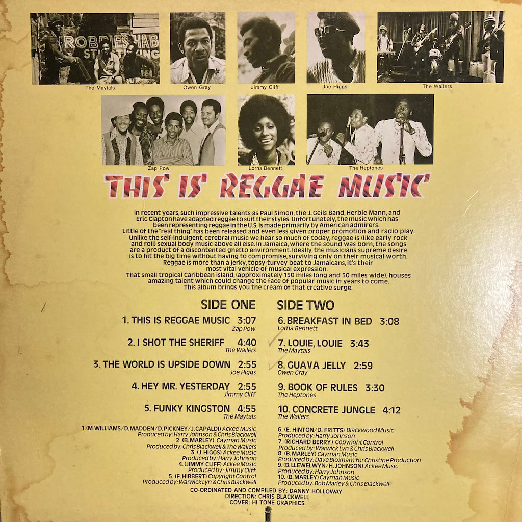 V/A - This Is Reggae Music