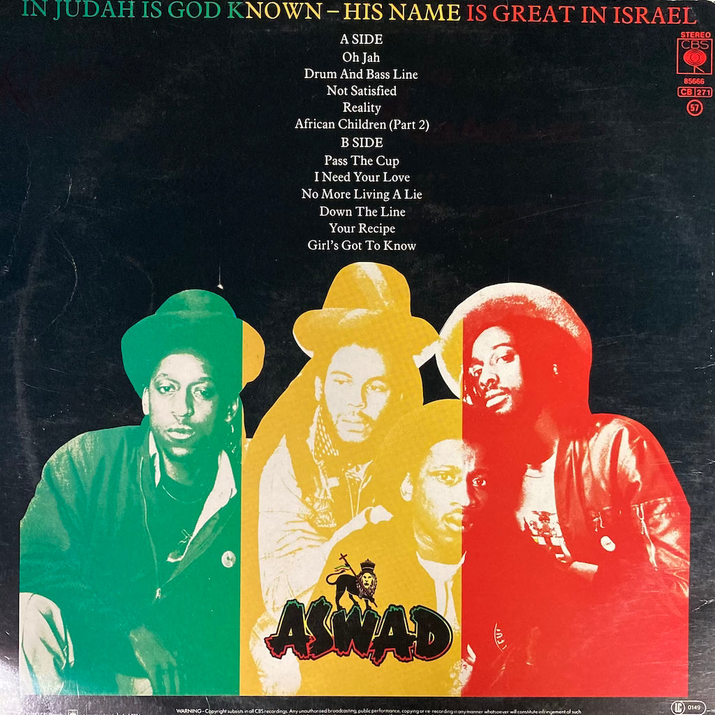 Aswad - Not Satisfied