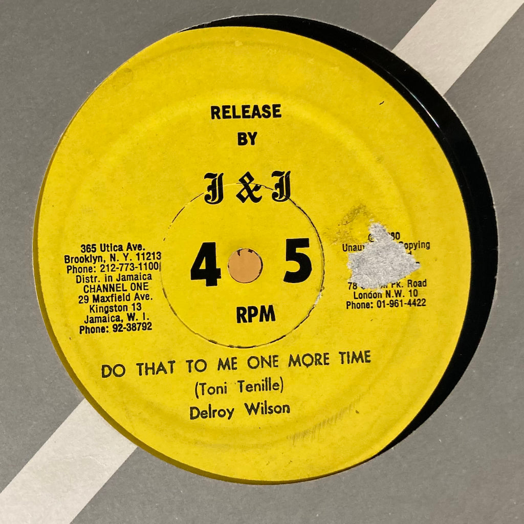 Delroy Wilson - Do That To Me One More Time/When You Are In Love With A Beautiful Woman