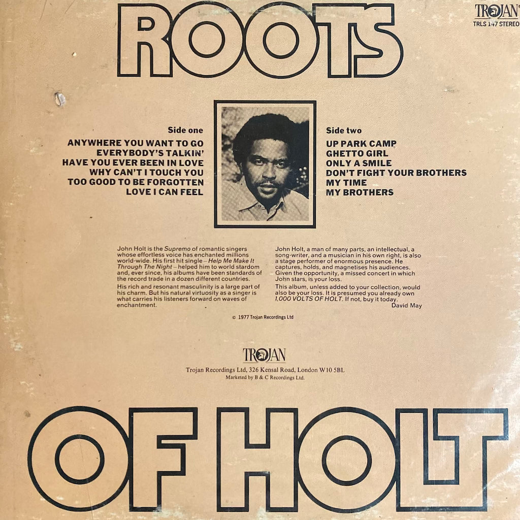 John Holt - Roots of Holt