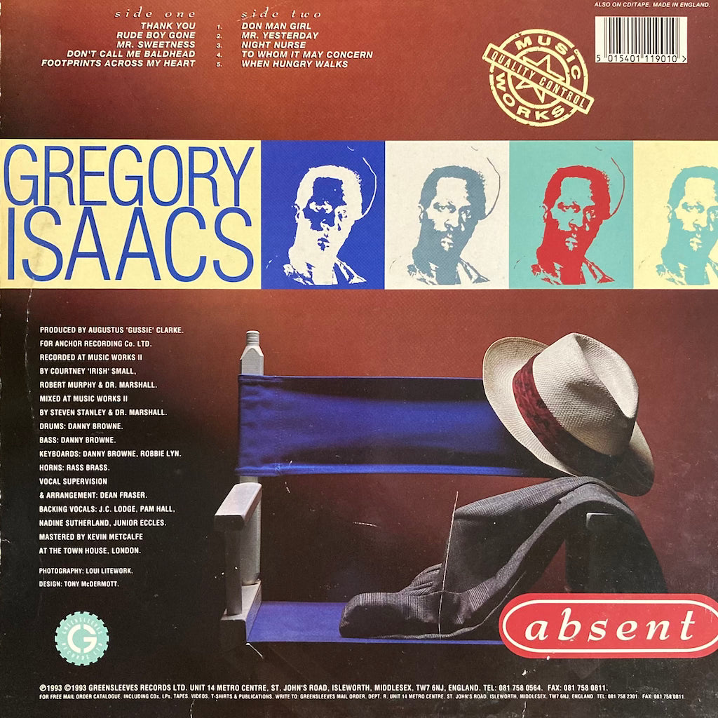 Gregory Isaacs - Absent