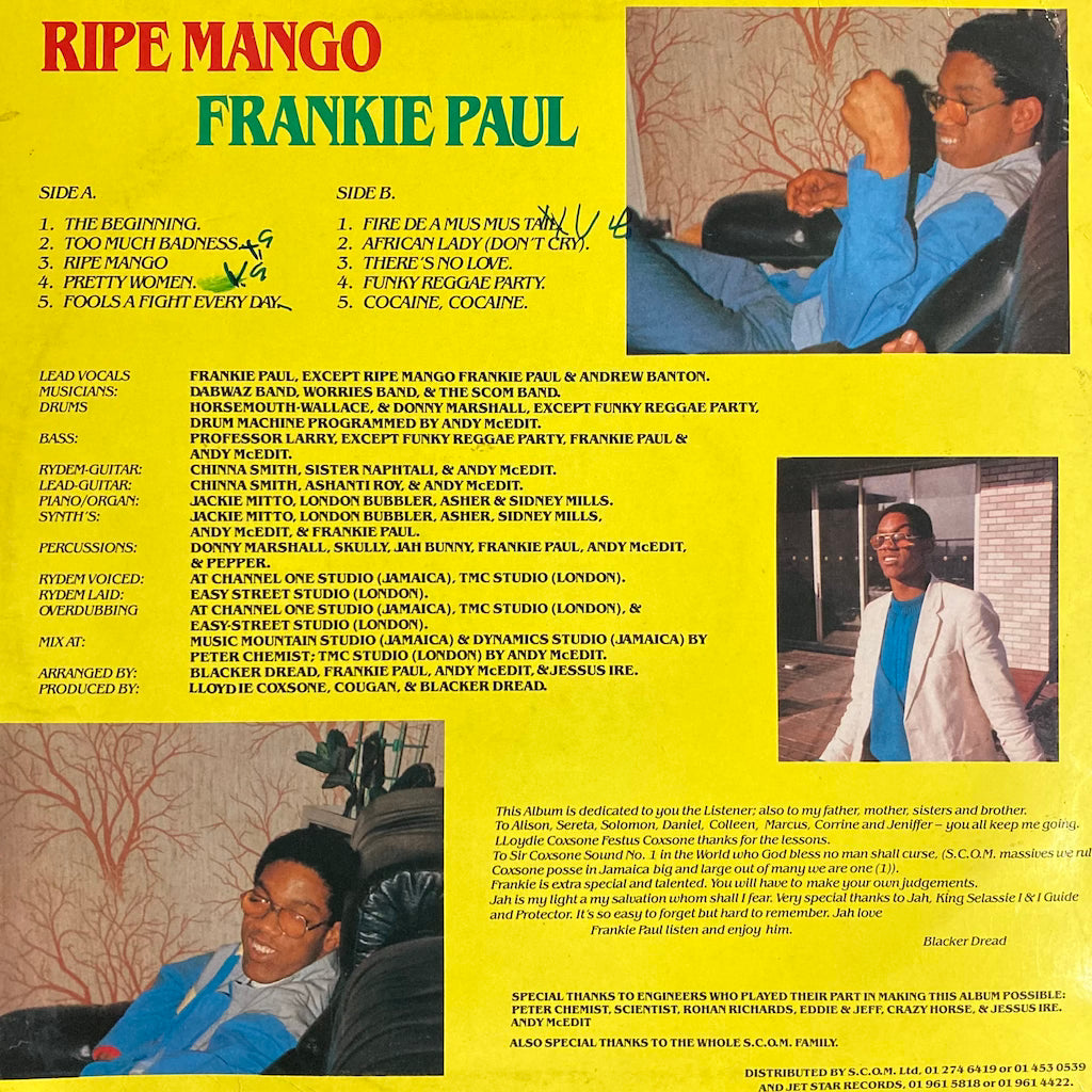 Frankie Paul - Ripe Mango