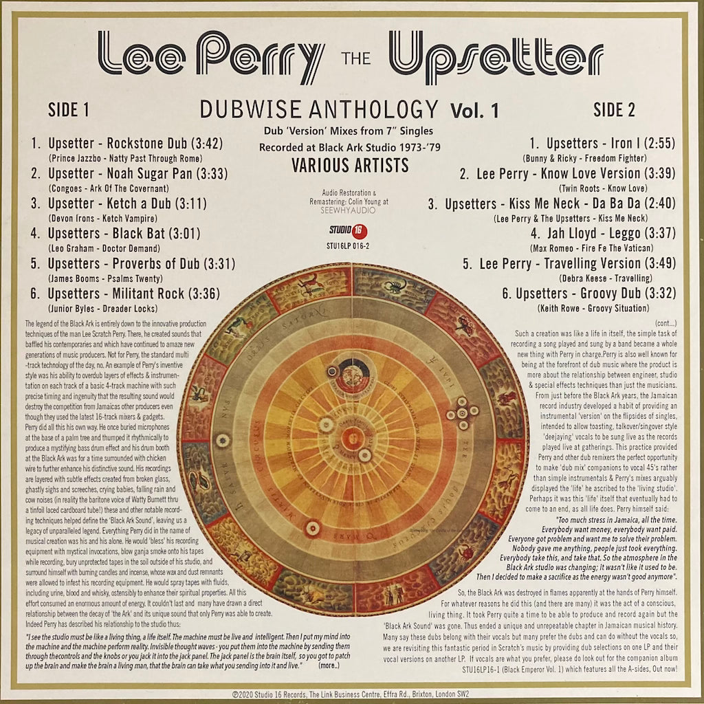 Lee Perry The Upsetter - Dubwise Anthology Vol. 1