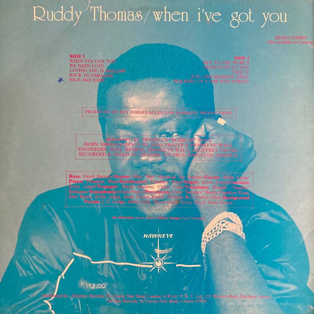 Ruddy Thomas - When I've Got You