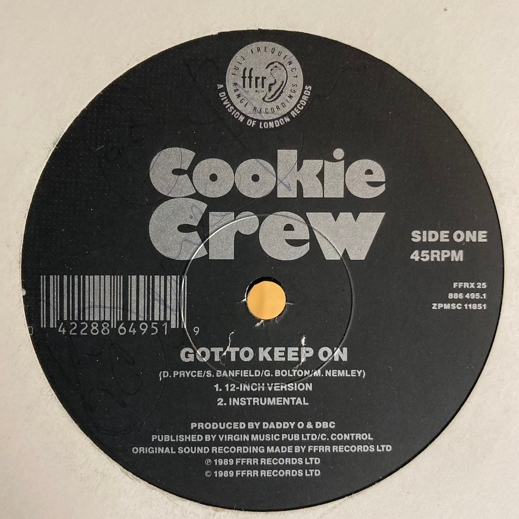 Cookie Crew - Got To Keep On