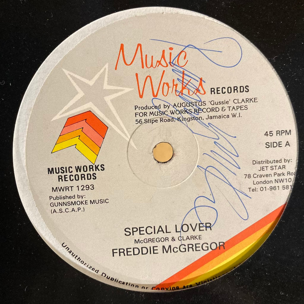 Freddie McGregor/MWRT Sounds - Special Lover/One Night Stand