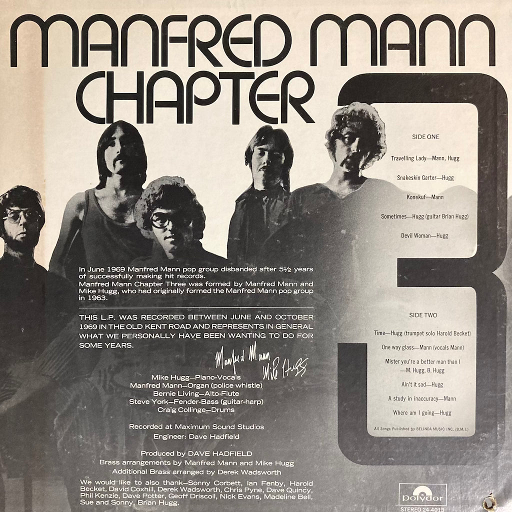 Manfred Mann - Chapter Three