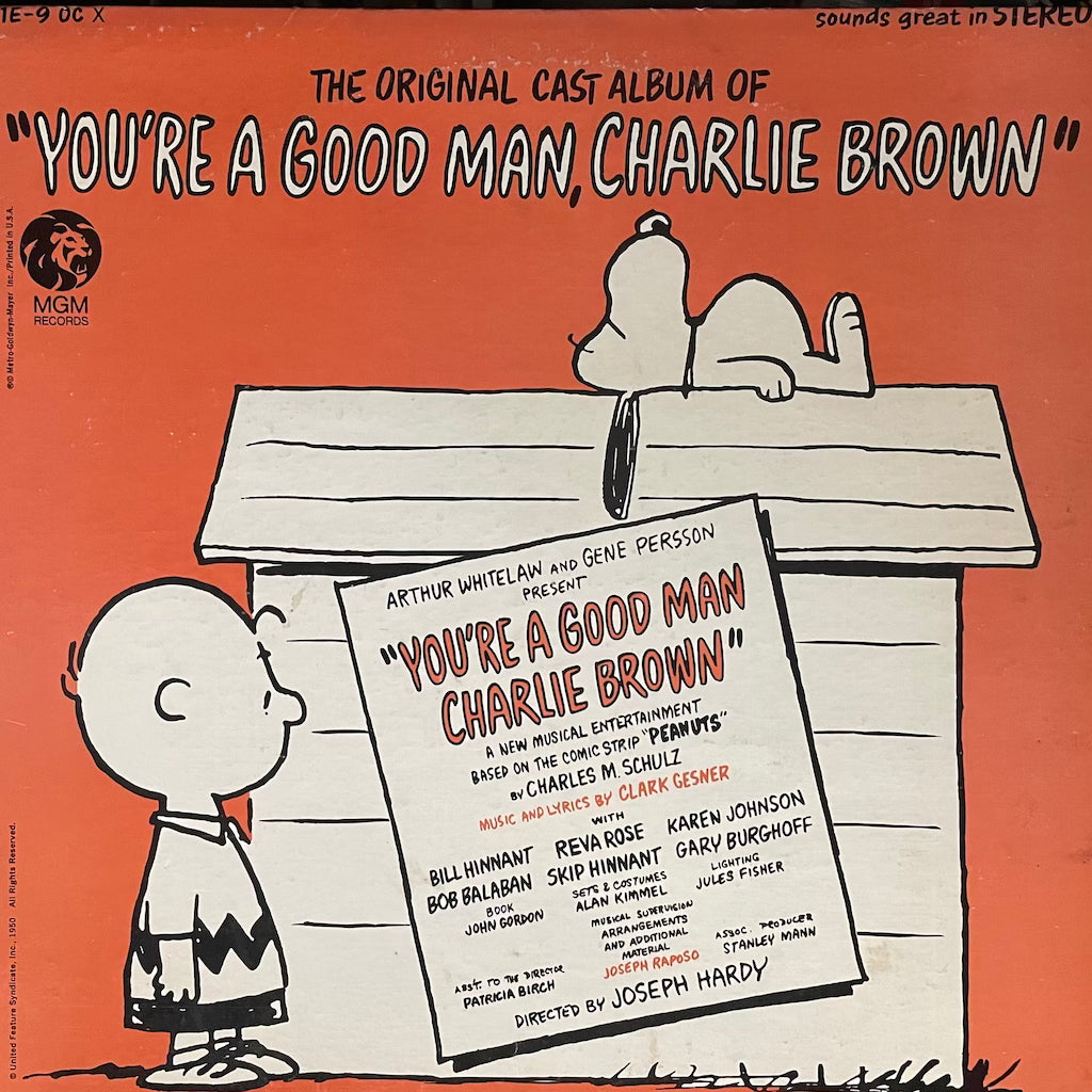 V/A - You're A Good Man, Charlie Brown [OST]