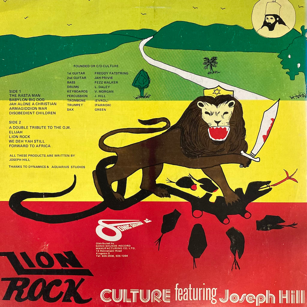 Culture featuring Joseph Hill - Lion Rock