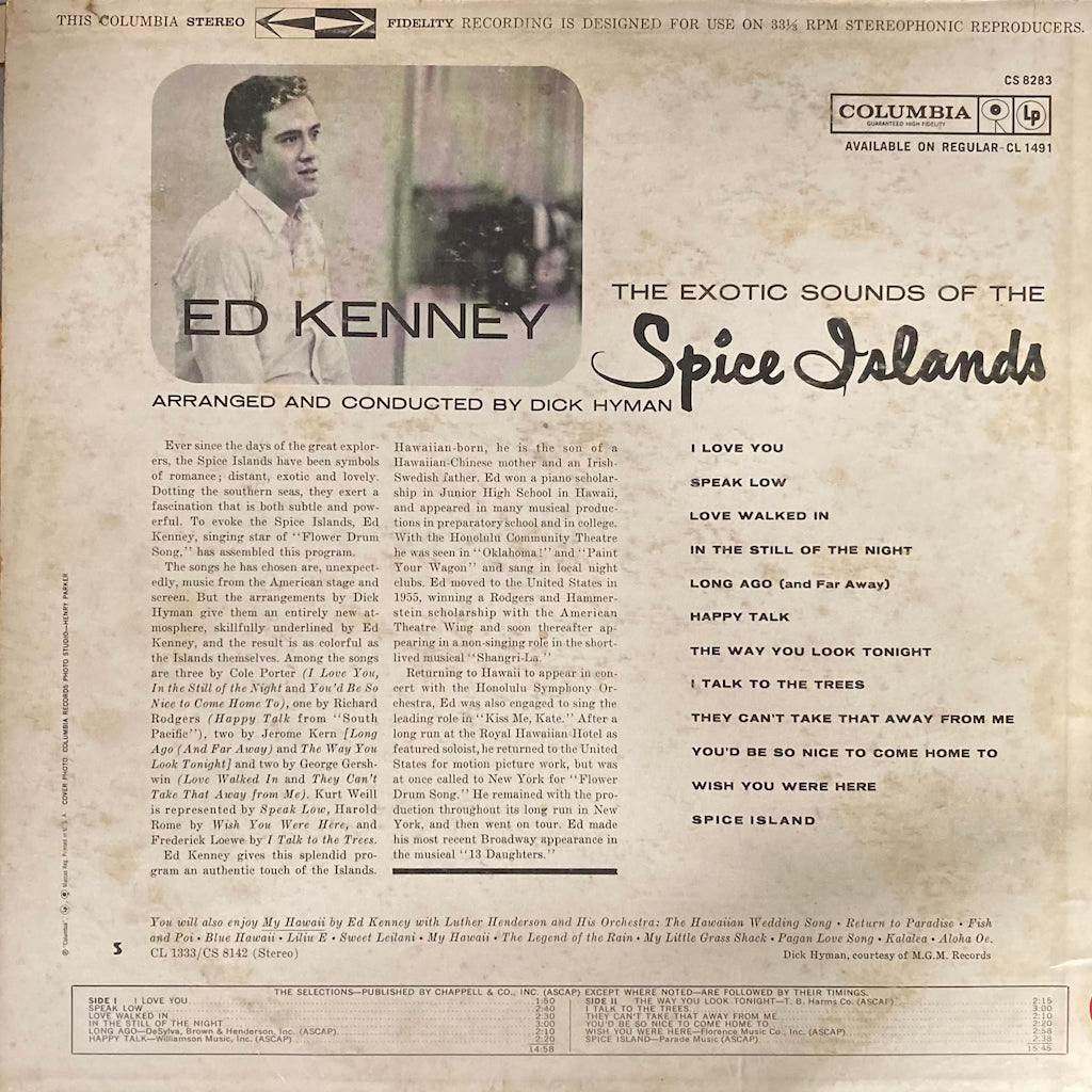 Ed Kenny - The Exotic Sounds of the Spice Islands