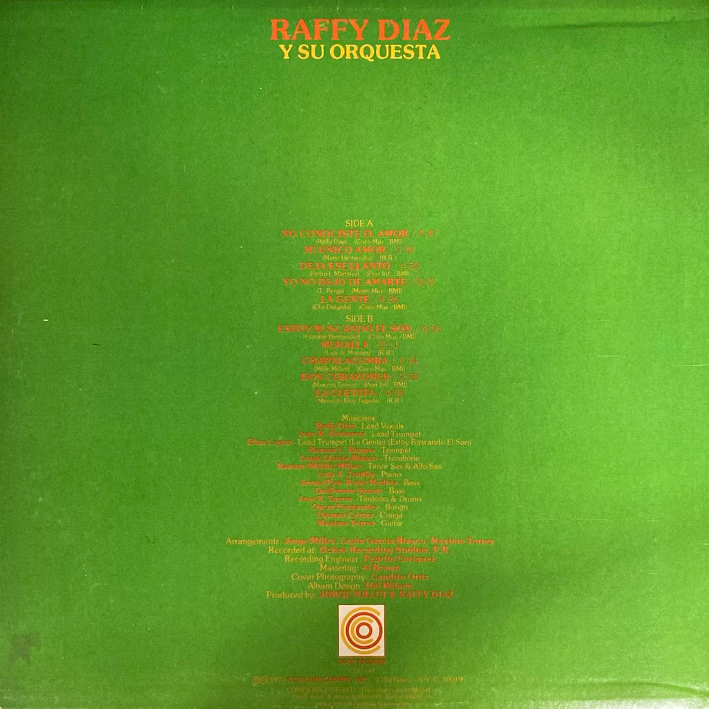 Raffy Diaz Y Su Orchesta - S/T