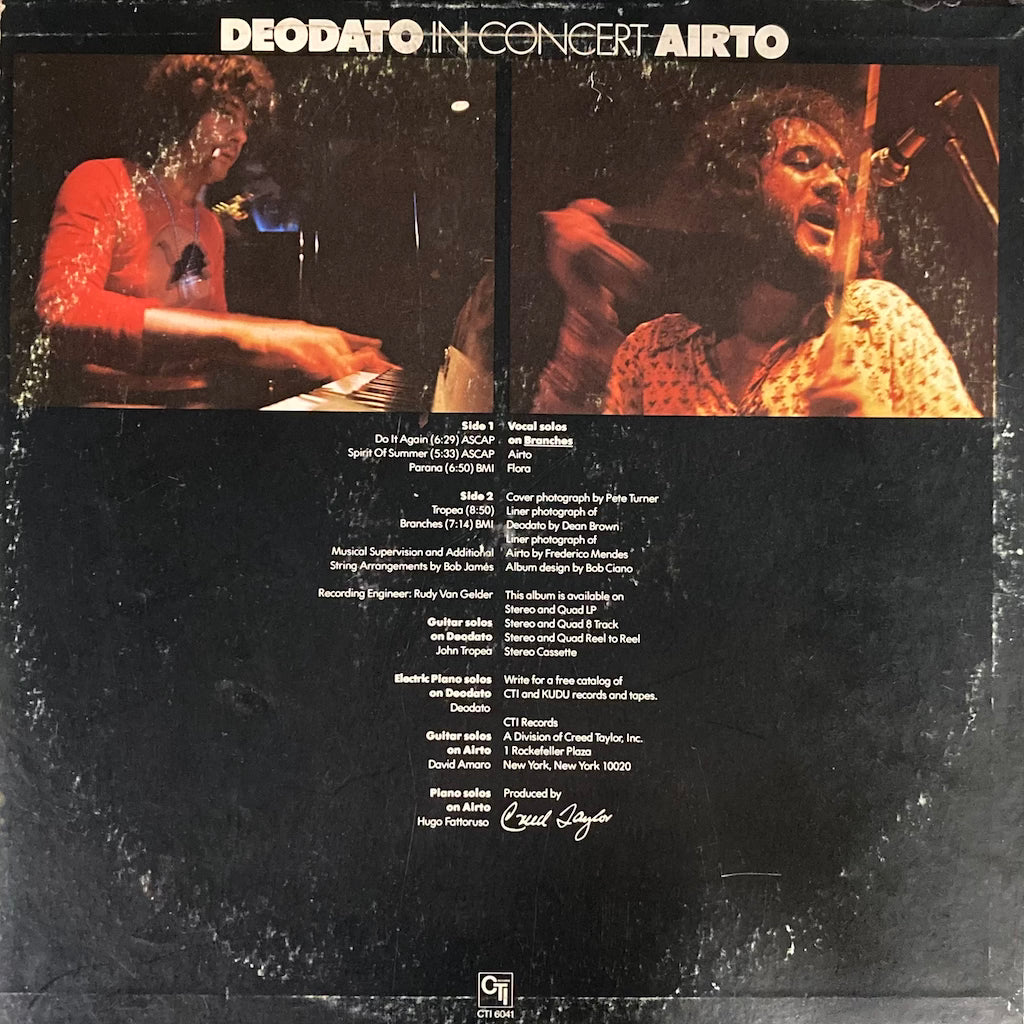 Deodato & Airto - In Concert