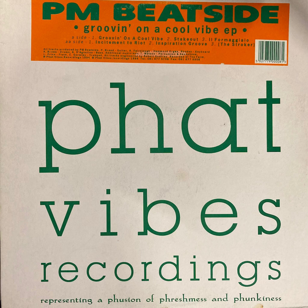 PM Beatside - Groovin' On A Cool Vibe E.P.