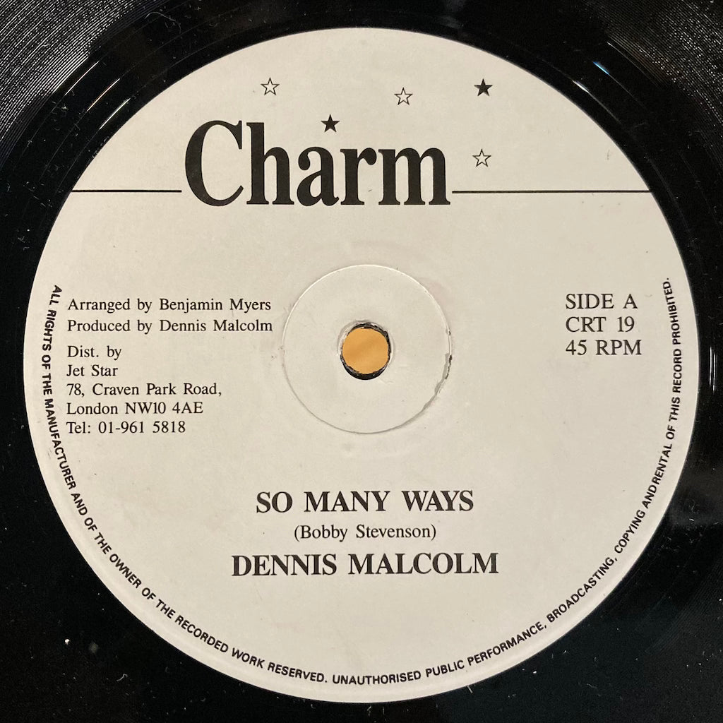 Dennis Malcolm - So Many Ways