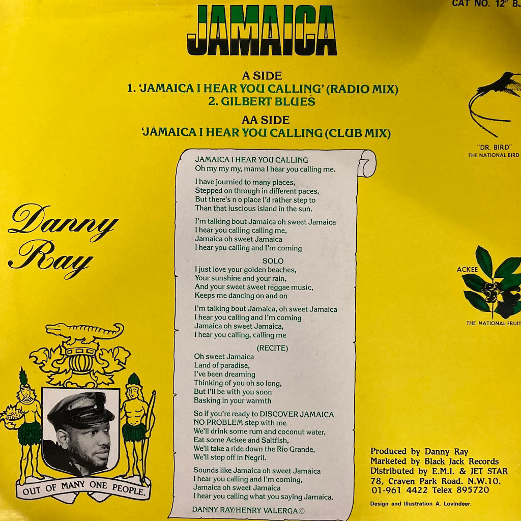 Danny Ray - Jamaica I Hear You Calling