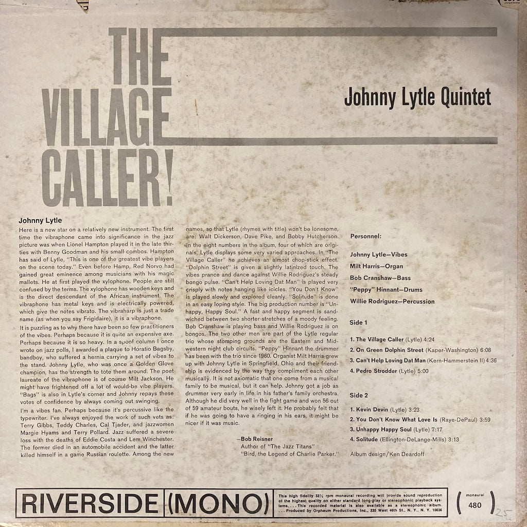 The Calvin Jackson Quartet - Rave Notice