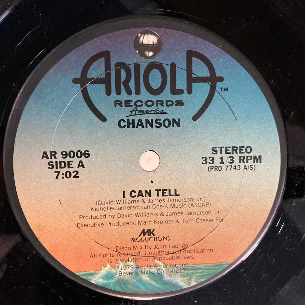 Chanson – I Can Tell