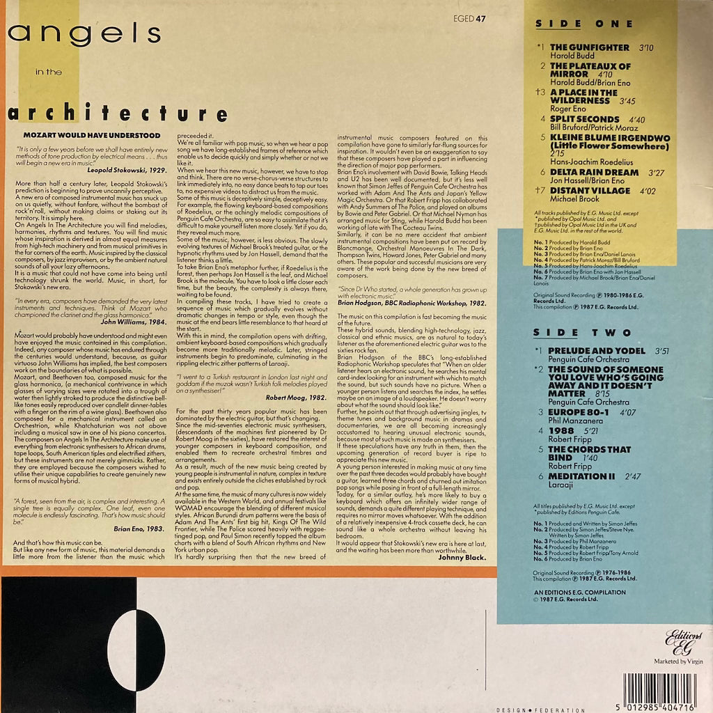 V/A - Angels in the Architecture