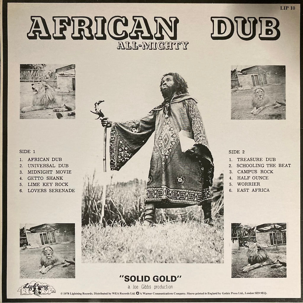 Joe Gibbs & The Professionals – African Dub - All Mighty