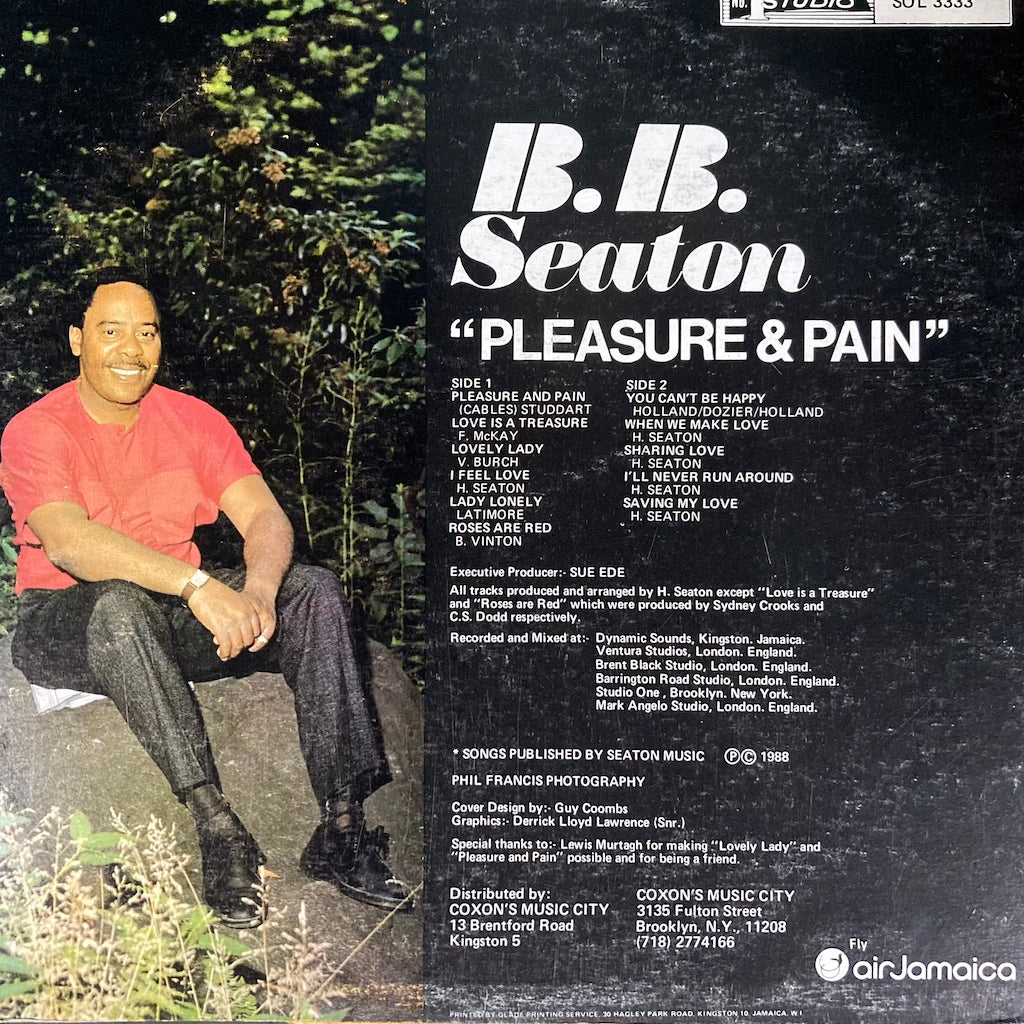 B.B. Seaton - Please & Pain