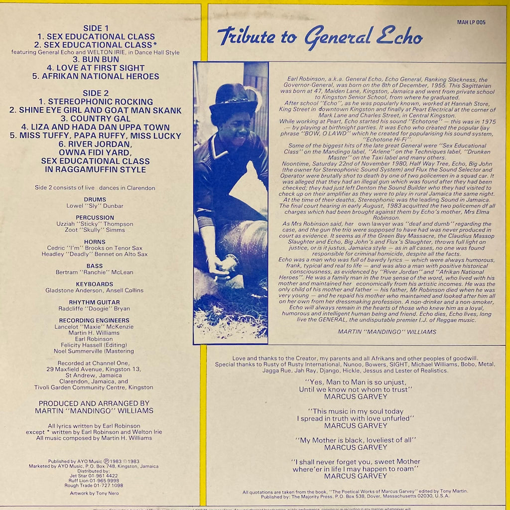 General Echo - Tribute to General Echo