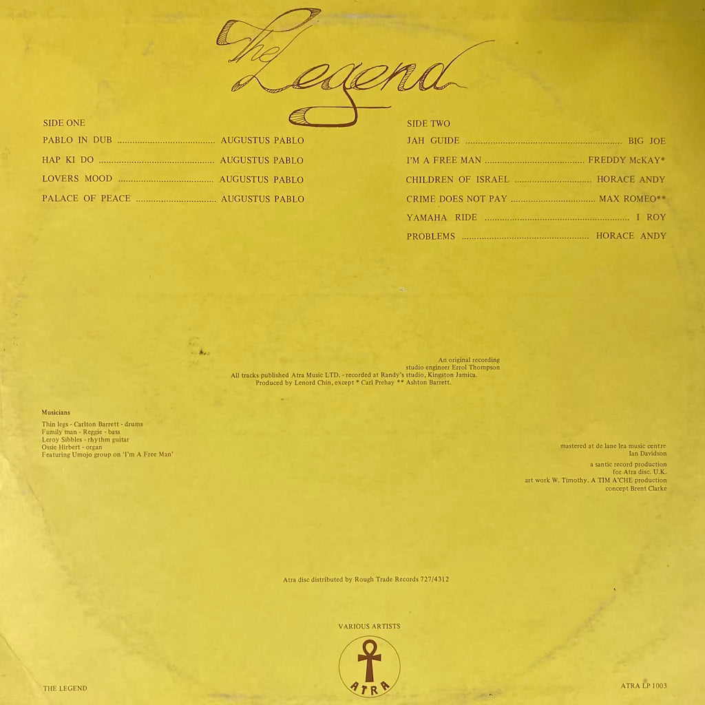 V/A, Augustus Pablo - The Legend