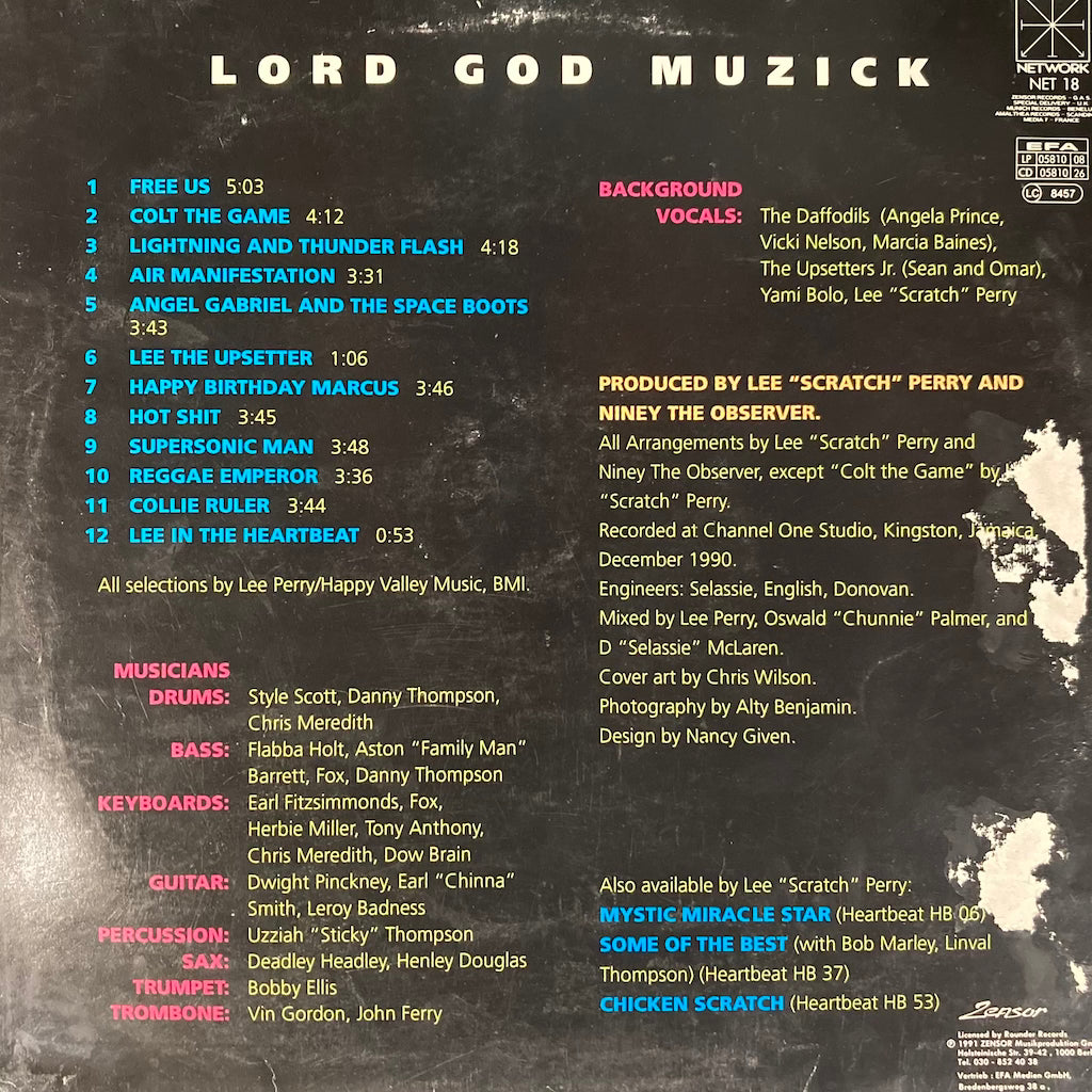 Lee "Scratch" Perry - Lord God Muzick