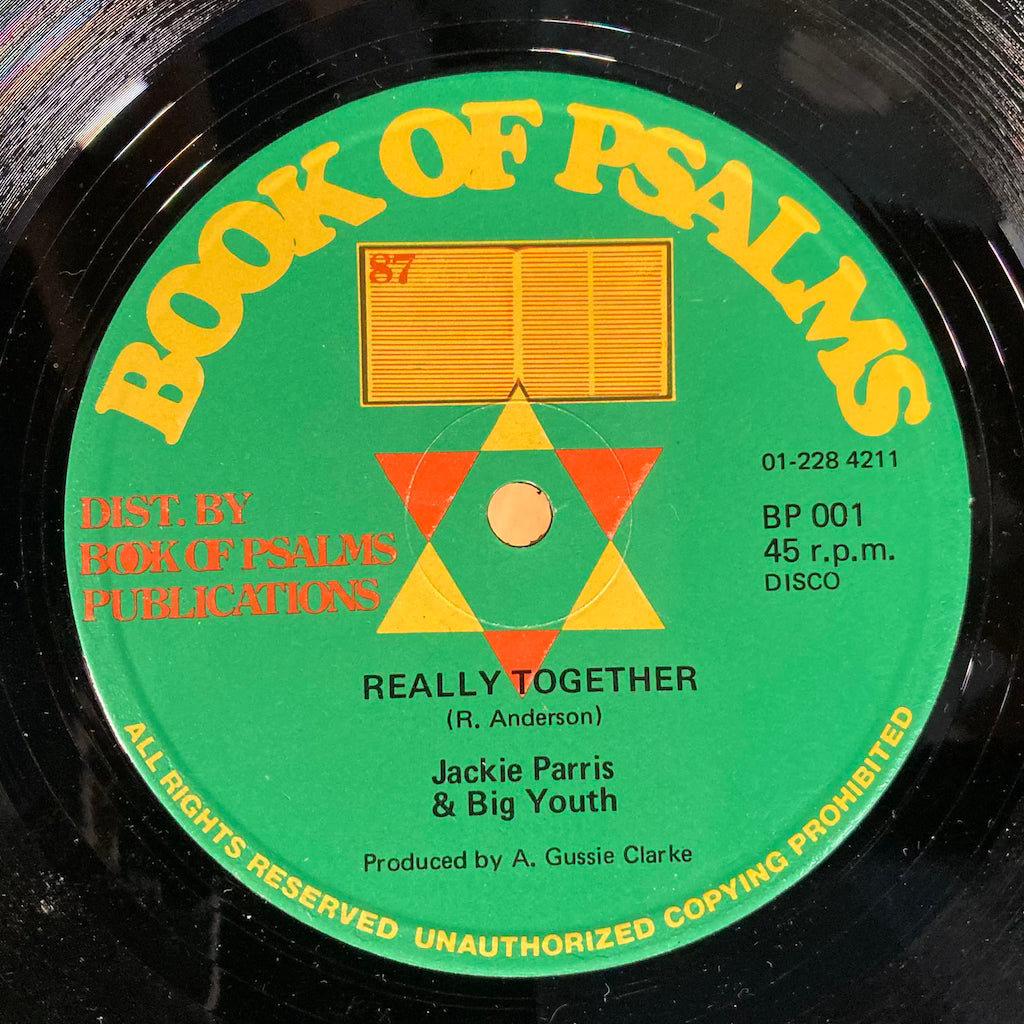 Jackie Parris & Big Youth - Let Him Try/Really Together