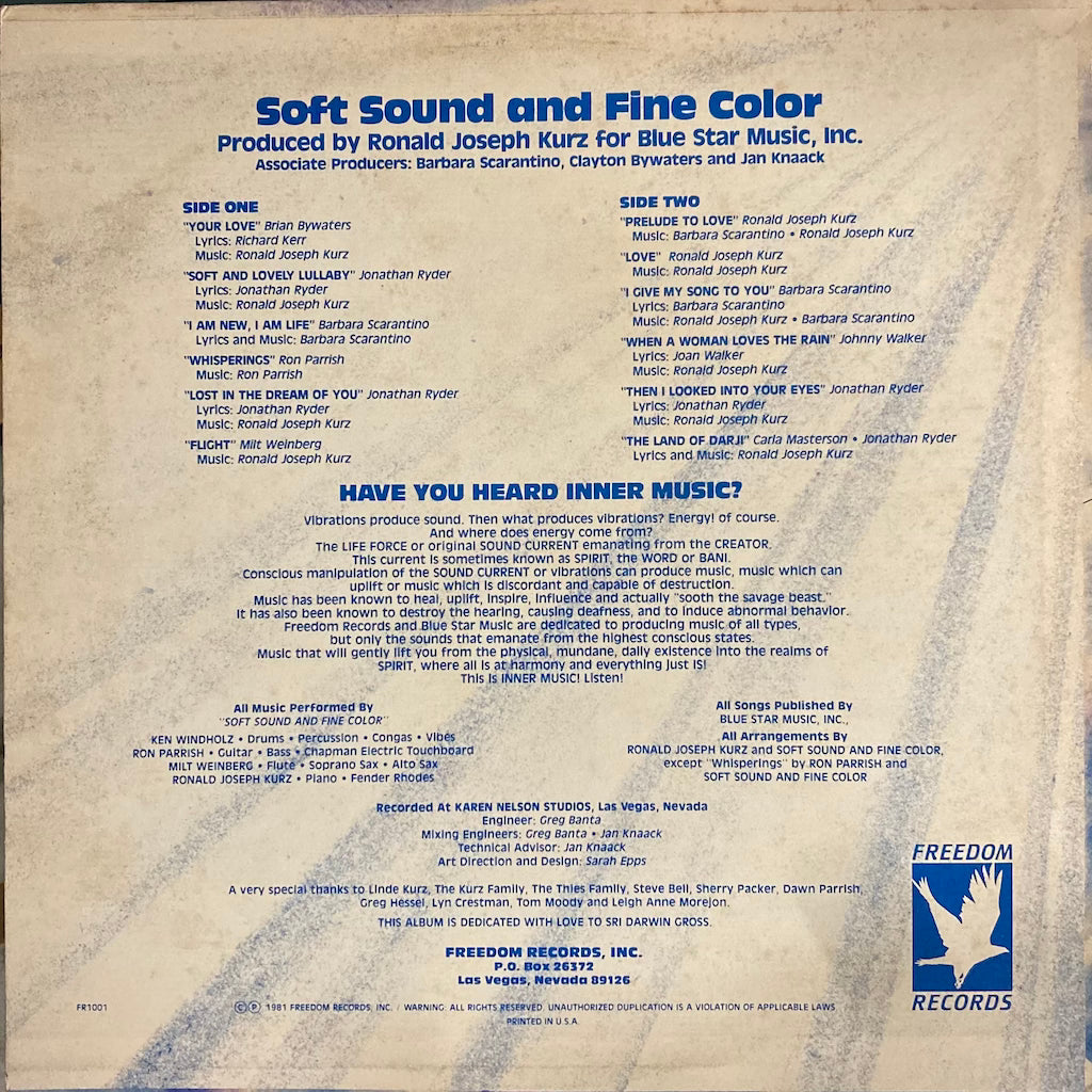 Soft Sound And Fine Color – Soft Sound And Fine Color