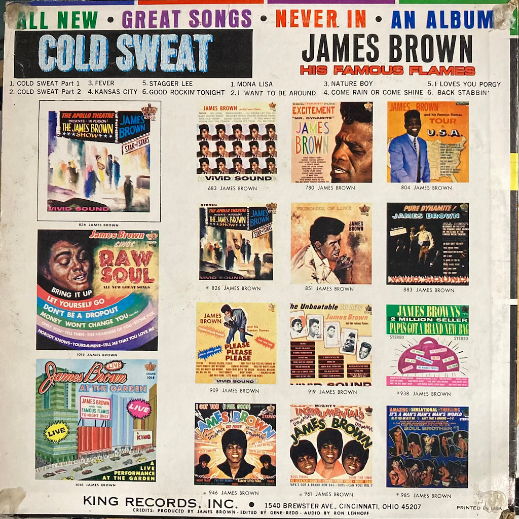 James Brown & The Famous Flames - Cold Sweat