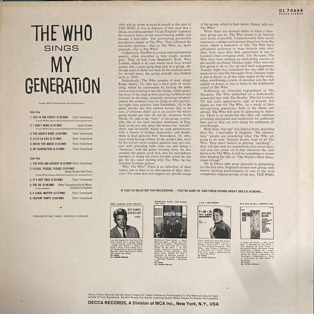 The Who - My Generation