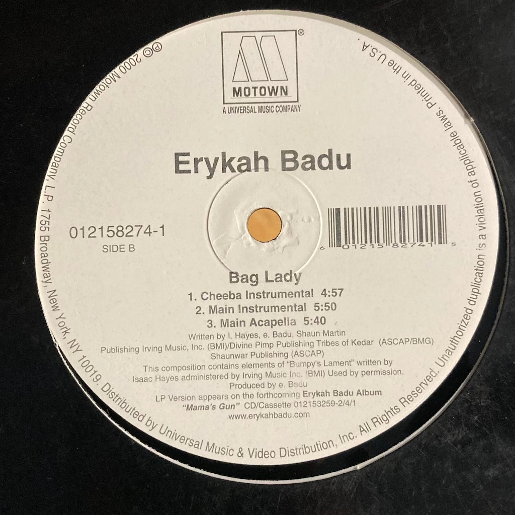 Erykah Badu - Bag Lady 12"