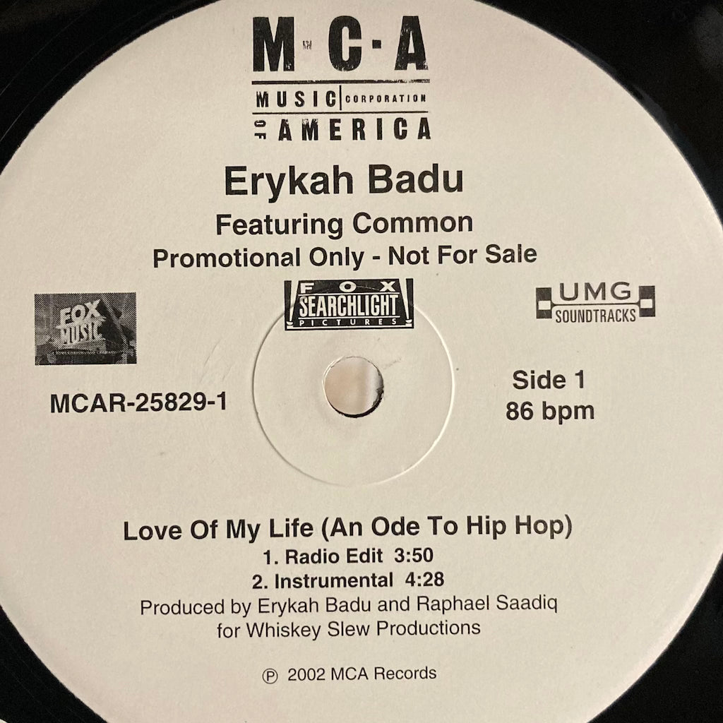 Erykah Badu - Love Of My Life 12"