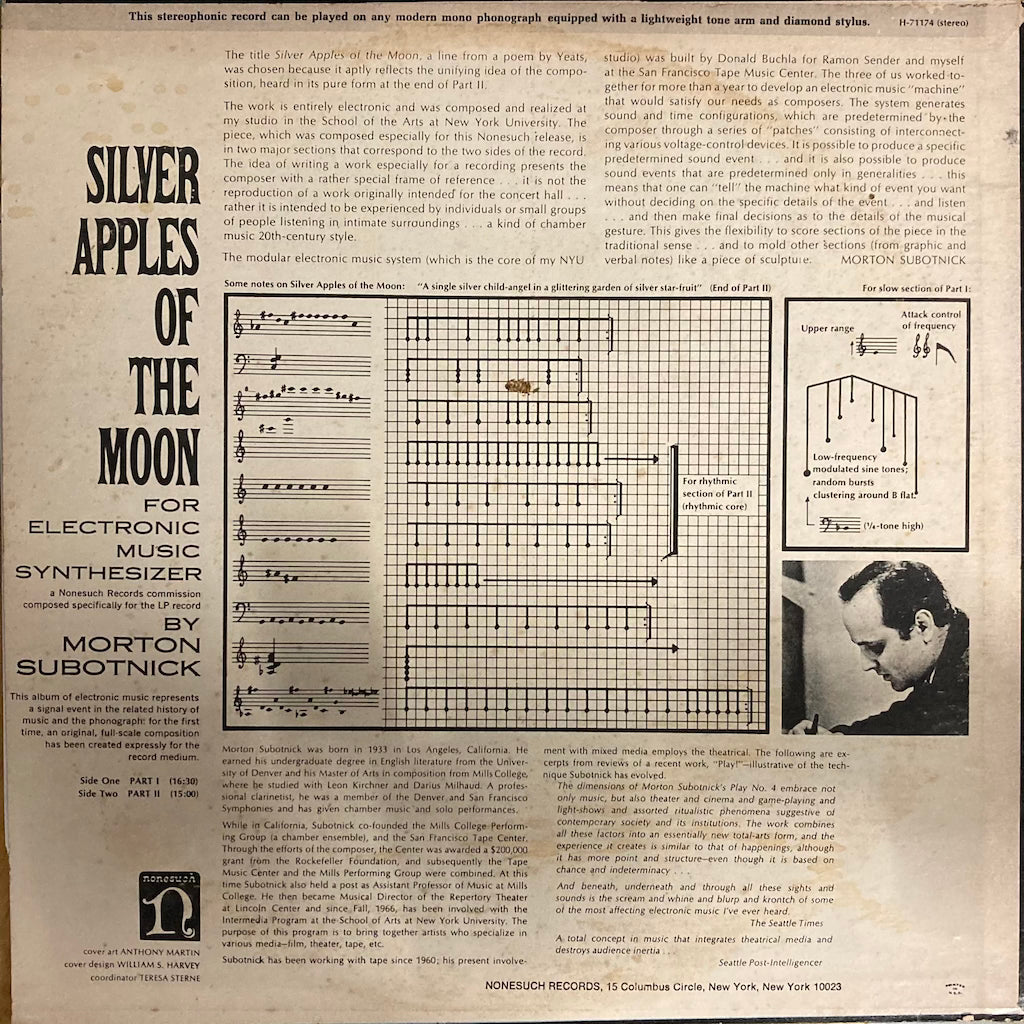 Morton Subotnick - Silver Apples of The Moon