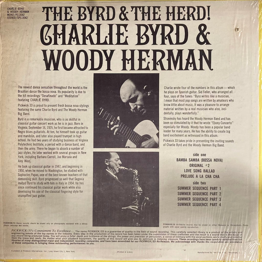 Charlie Byrd & Woody Herman - The Byrd & The Herd!