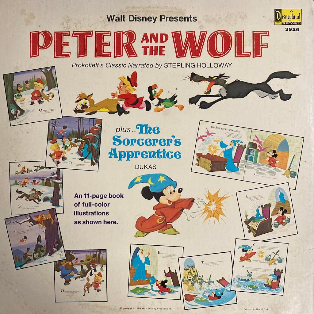 Sterling Holloway – Walt Disney Presents Peter And The Wolf (Plus The Sorcerer's Apprentice)